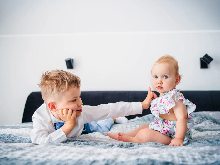 trzy córy przygotowania brat i siostra